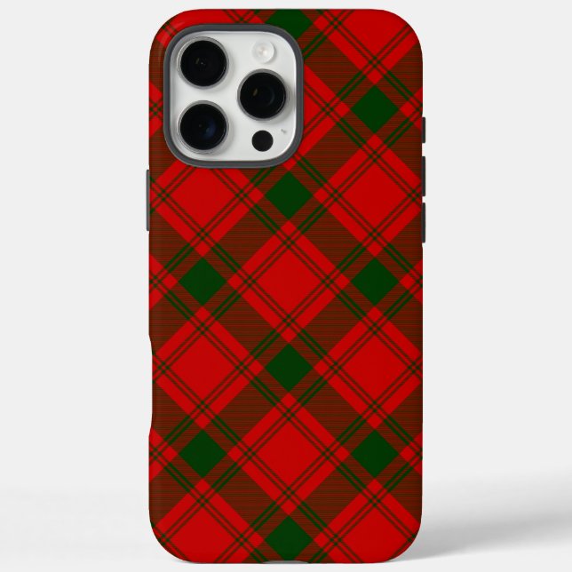 Funda iPhone 16 Pro Max Maquillaje tartán de MacQuarrie (Reverso)
