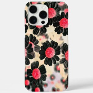 Funda iPhone 16 Pro Max margarita negra gótica