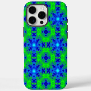 Funda iPhone 16 Pro Max Marguerite , Daisies flores en azul verde