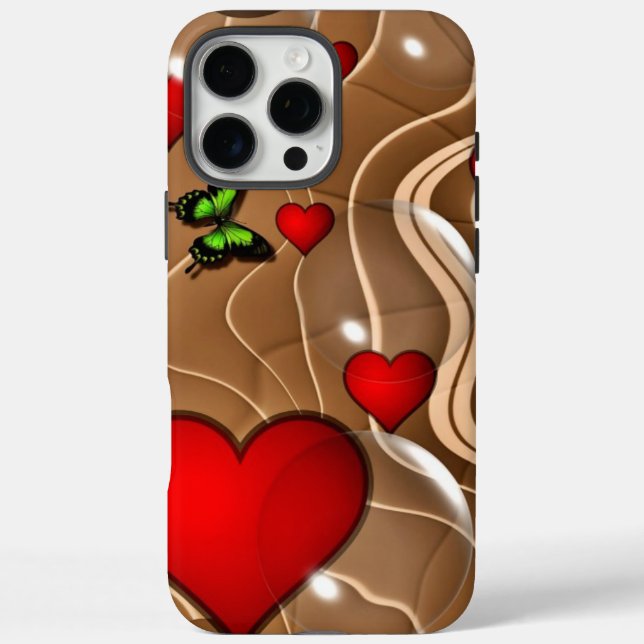 Funda iPhone 16 Pro Max Mariposa (Reverso)