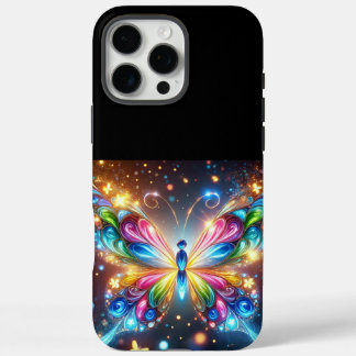 Funda iPhone 16 Pro Max Mariposa brillante