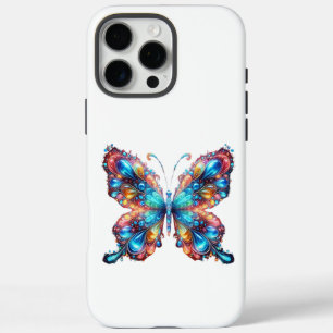 Funda iPhone 16 Pro Max Mariposa brillante
