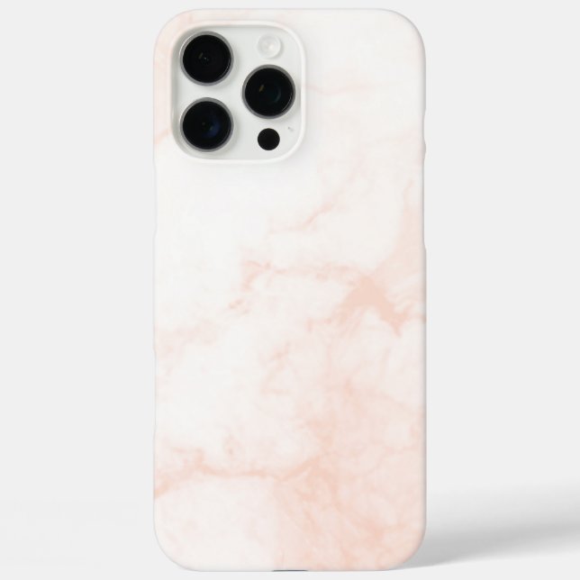 Funda iPhone 16 Pro Max Mármol blanco y dorado moderno (Reverso )