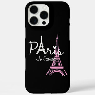 Funda iPhone 16 Pro Max Me encanta la Torre Eiffel de París