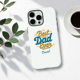 Funda iPhone 16 Pro Max Mejor Papá Nunca | Día del padre personalizado ret