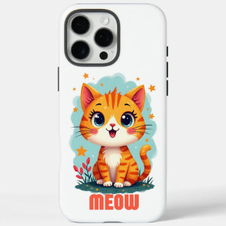 Funda iPhone 16 Pro Max Meow iPhone 16 Pro Max Funda-Mate