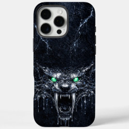 Funda iPhone 16 Pro Max Mercury Sabretooth Green Emerald Eyes