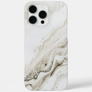 Funda iPhone 16 Pro Max Minimalista de Mármol - Diseño Elegante y Atempora