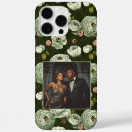 Funda iPhone 16 Pro Max Minimalistic Girls Gift Ranunculus Photo 