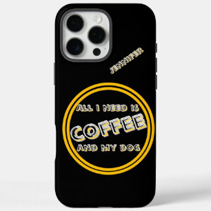 Funda iPhone 16 Pro Max Moda Herramienta de encendido para amantes del caf