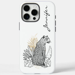 Funda iPhone 16 Pro Max Moda Leopard iPhone moderno