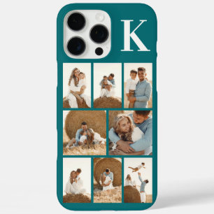 Funda iPhone 16 Pro Max Moderno 8 Foto Verde Acuario
