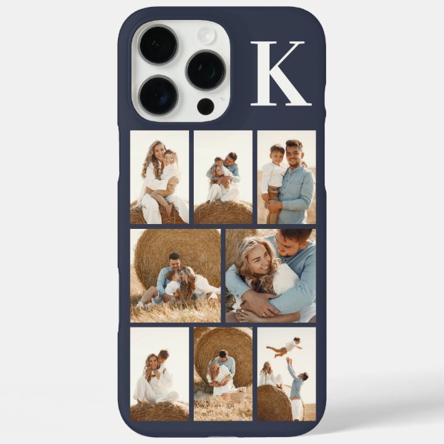 Funda iPhone 16 Pro Max Moderno Gris 8 Fotos (Reverso )