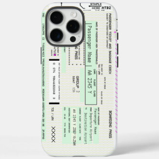 Funda iPhone 16 Pro Max Modificar esta tarjeta aérea de embarque Ver2