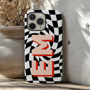 Funda iPhone 16 Pro Max Monograma estético de moda