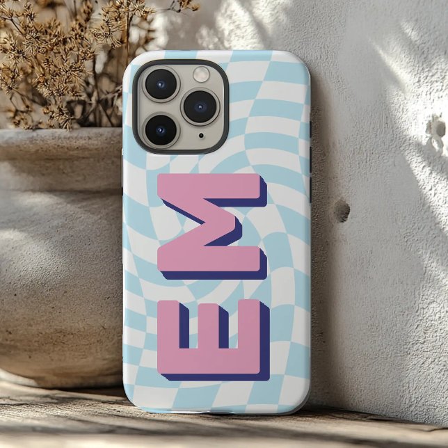 Funda iPhone 16 Pro Max Monograma estético de moda (Subido por el creador)