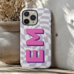 Funda iPhone 16 Pro Max Monograma estético de moda<br><div class="desc">Presentamos el Funda para iPhone 16 Pro Max con un diseño elegante y estético de tablero de ajedrez que eleva el aspecto de tu teléfono. Este funda premium está personalizado con dos iniciales de moda, perfectas para mostrar tu nombre y apellido en un diseño moderno y elegante. El patrón de...</div>