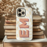 Funda iPhone 16 Pro Max Monograma estético de moda<br><div class="desc">Presentamos el Funda para iPhone 16 Pro Max con un diseño elegante y estético de tablero de ajedrez que eleva el aspecto de tu teléfono. Este funda premium está personalizado con dos iniciales de moda, perfectas para mostrar tu nombre y apellido en un diseño moderno y elegante. El patrón de...</div>