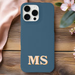 Funda iPhone 16 Pro Max Monograma inicial Minimalista moderno<br><div class="desc">Crea tu propio estuche para iPhone personalizado con un nombre inicial personalizado en la tipografía minimalista moderna. Disponible en diversos colores y estilos.</div>