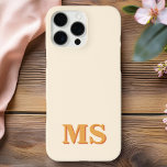 Funda iPhone 16 Pro Max Monograma inicial Minimalista moderno<br><div class="desc">Crea tu propio estuche para iPhone personalizado con un nombre inicial personalizado en la tipografía minimalista moderna. Disponible en diversos colores y estilos.</div>