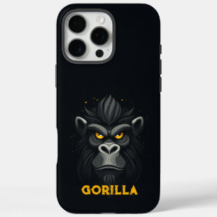 Funda iPhone 16 Pro Max Monstruo negro furioso