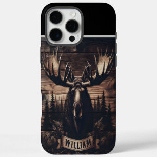 Funda iPhone 16 Pro Max Montaña de alce personalizada de William