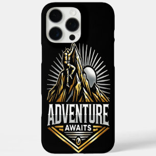 Funda iPhone 16 Pro Max Montañas y Sol Inspiran la Exploración al Aire Lib