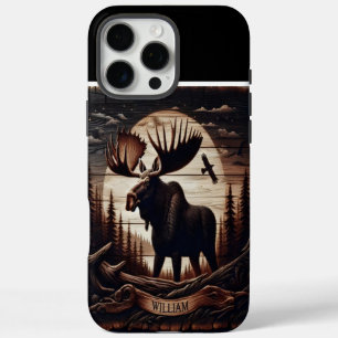 Funda iPhone 16 Pro Max Moon Moose de William