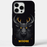 Moose Black enojado