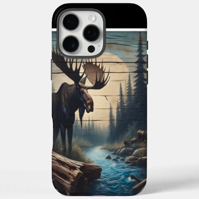 Funda iPhone 16 Pro Max Moose By The Moon (Reverso)