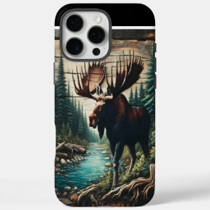 Funda iPhone 16 Pro Max Moose by the Stream