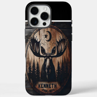 Funda iPhone 16 Pro Max Moose In the Moonlight