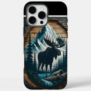 Funda iPhone 16 Pro Max Moose In The Mountains