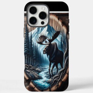 Funda iPhone 16 Pro Max Moose In The Wilderness