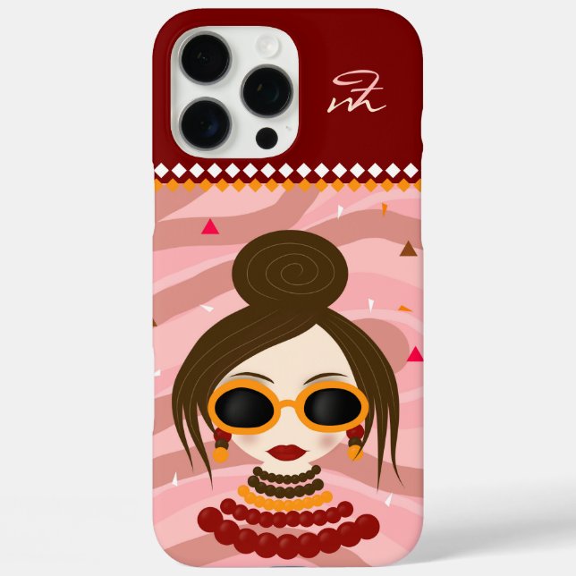 Funda iPhone 16 Pro Max Mujer elegante (Reverso )