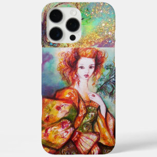 FUNDA iPhone 16 PRO MAX MUJER ROMÁNTICA CON PELO DE PELO DE PELO DE PELO D