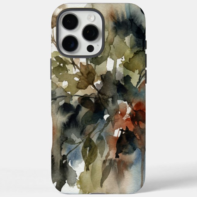 Funda iPhone 16 Pro Max Muted Forest Watercolor (Reverso)