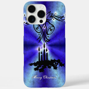 Funda iPhone 16 Pro Max Navidades Artdeco en arcoiris verde azul