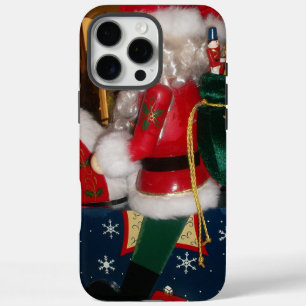 Funda iPhone 16 Pro Max Navidades de Santa Claus decorados Imprimir/Diseño