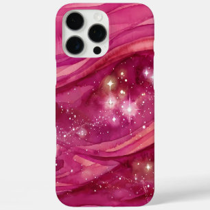 Funda iPhone 16 Pro Max Nebulosa Pink Starlight