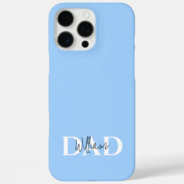 Funda iPhone 16 Pro Max Negrita Pastel DAD | Regalo del Día del Padre Mode