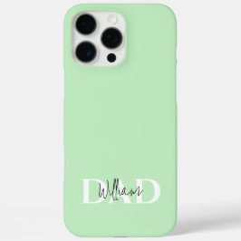 Funda iPhone 16 Pro Max Negrita Pastel DAD | Regalo del Día del Padre Mode