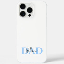 Funda iPhone 16 Pro Max Negrita Pastel DAD | Regalo del Día del Padre Mode
