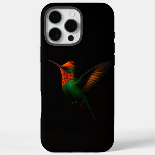 Funda iPhone 16 Pro Max Negro 4 Luxe iPhone 16 Pro Max, Coquette con borla