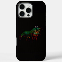 Funda iPhone 16 Pro Max Negro 4 Luxe iPhone 16 Pro Max, Gamba de Mantis