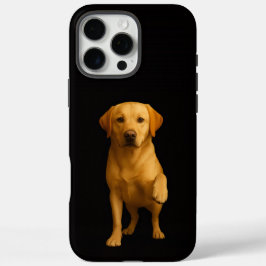 Funda iPhone 16 Pro Max Negro 4 Luxe iPhone 16 Pro Max, Labrador Tierno