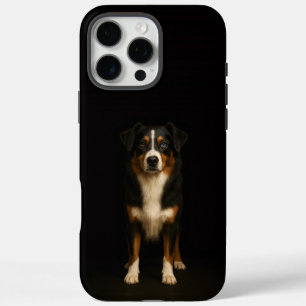 Funda iPhone 16 Pro Max Negro 4 Luxe iPhone 16 Pro Max, Pastor Australiano