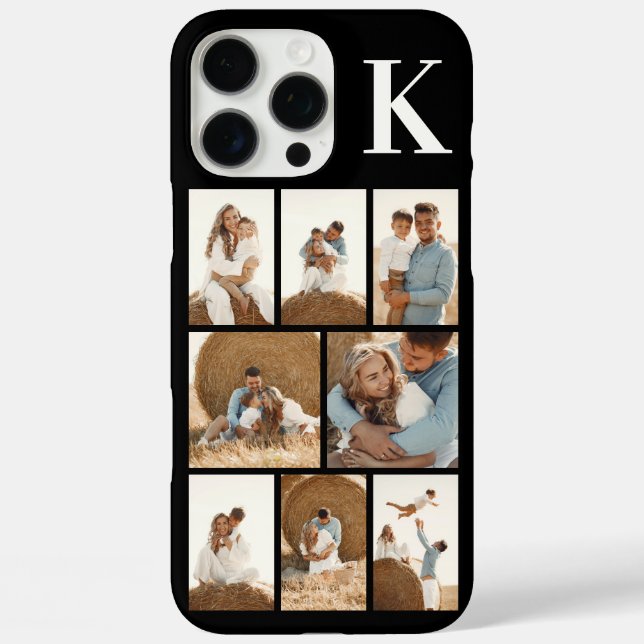 Funda iPhone 16 Pro Max Negro Foto 8 Moderno (Reverso )