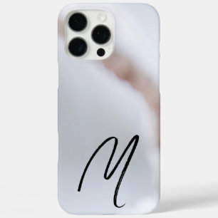 Funda iPhone 16 Pro Max Nieve brillante negra y blanca