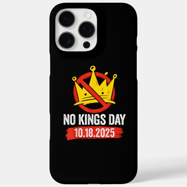 Funda iPhone 16 Pro Max No Kings Day Patriotic No Kings 2025 (Reverso )